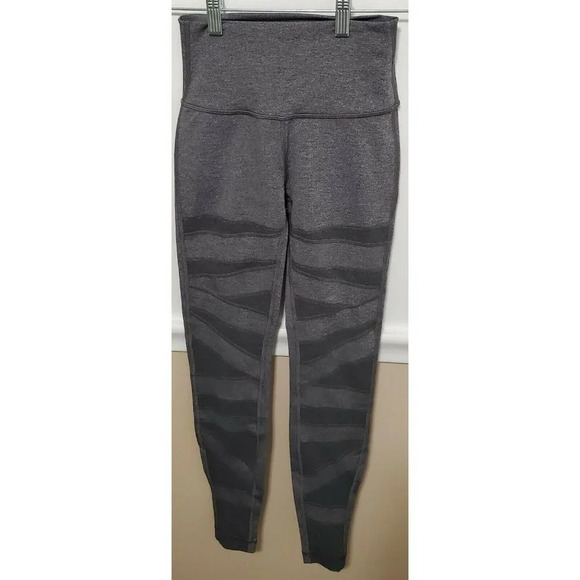 Lululemon Wunder Under Pant Hi Rise Yoga Heathered - Picture 2 of 8